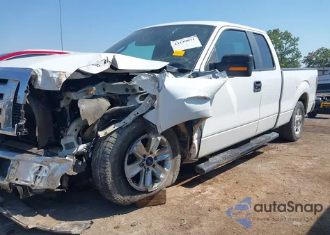 2010 Ford F150 Super Cab из США, поврежденный, VIN 1FTEX1C84AKA32531